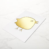 かわいい子供たち 箔招待状 (回転した状態)