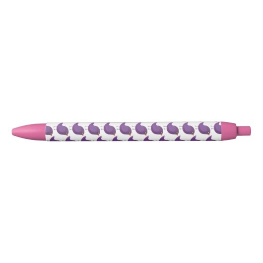 かわいい子供たち 黒ボールペン (正面)