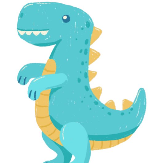 かわいい子供たちTレックス クッション