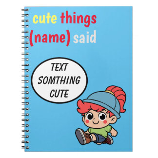 かわいい子供のひとこと ノート
