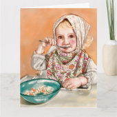 かわいい子供のカード カード (正面)