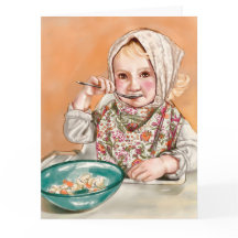 かわいい子供のカード