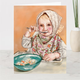 かわいい子供のカード カード