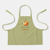 かわいい子供のシェフ エプロン (正面)