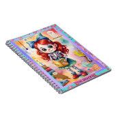 かわいい子供のタロット ザ リーダー スパイラル フォト ノートブック (右側)