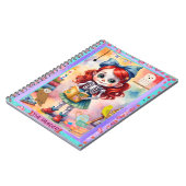 かわいい子供のタロット ザ リーダー スパイラル フォト ノートブック (左側)