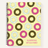 かわいい子供のドーナツ ノート (正面)
