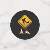 かわいい子供のパーティー建築ダンプトラック掘削機 コンフェッティ (スモール正面)