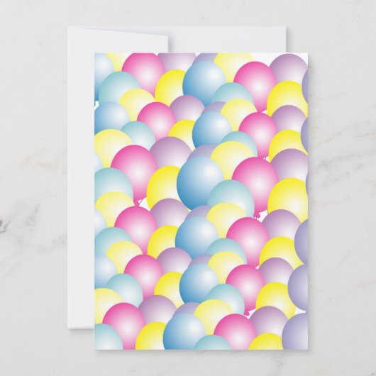 かわいい子供のベビーのフクロウの誕生日 招待状 (裏面)