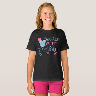 かわいい子供のワイシャツ Tシャツ