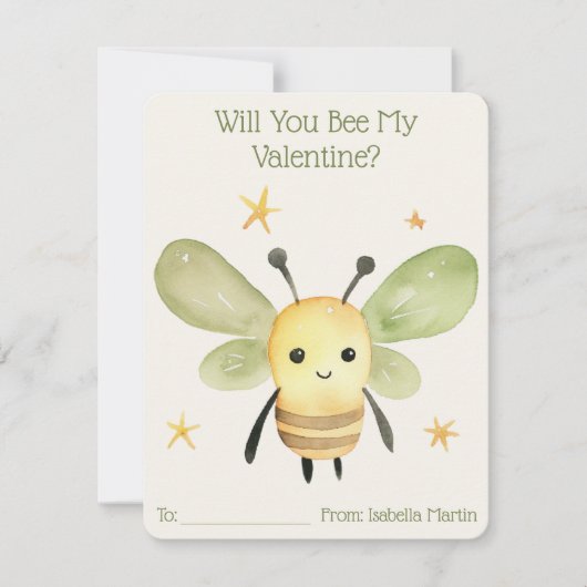 かわいい子供の教室 バレンタインになりますか シーズンカード (正面)