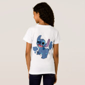 かわいい子供の漫画デザイン Tシャツ (裏面フル)