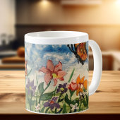 かわいい子供の絵 コーヒーマグカップ