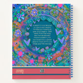 かわいい子供の言葉を記録するカスタムジャーナル ノートブック (裏面)