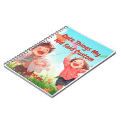 かわいい子供の言葉 オーダーメイド ノートブック (左側)