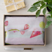 かわいい子供の誕生日スイカレモン 薄葉紙 (ギフト)