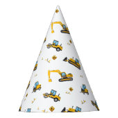 かわいい子供の誕生日デコレーション建築紙 パーティーハット (正面)