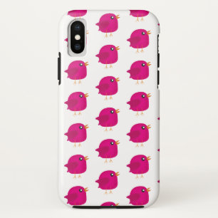 かわいい子供の鳥 iPhone XSケース