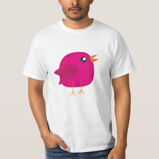 かわいい子供の鳥 Tシャツ (正面)