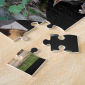 かわいい子供へ動物 ジグソーパズル (側面)