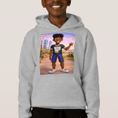 かわいい子供グラフィックTシャツ | 柔らかく楽しい毎日着 (正面)
