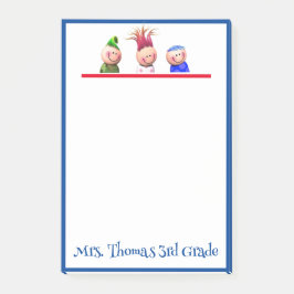 かわいい子供学校ポストイットノート ポストイット