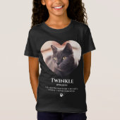 かわいい子供用のペット追悼Tシャツ Tシャツ (正面)