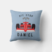 かわいい子供用レーシングカー クッション (裏面)