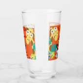 かわいい子供部屋のジャングル動物の装飾 タンブラーグラス (右)