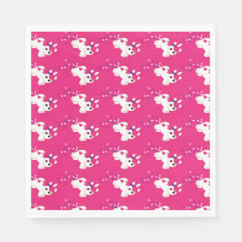 かわいい子供部屋ユニコーンデコール スタンダードランチョンナプキン