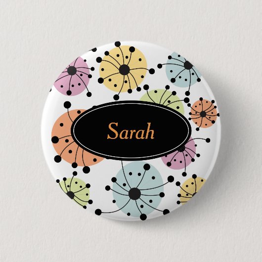 かわいい子供 缶バッジ (正面)