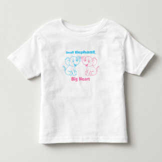 かわいい子供Tシャツ – こどもへのギフト ゾウの愛 トドラーTシャツ