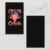 かわいい子宮頸産婦人科医オブギン 名刺 (正面/裏面)