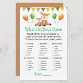 かわいい子巾何が財布のゲームに (正面/裏面)