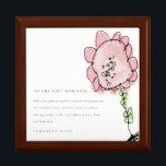 かわいい子描どもピンクの花植物学の母の日 ギフトボックス<br><div class="desc">リトル・スターは私の5歳の息子によって保管され、彼は彼の母親によって、働いてザズルの店を持っている。長い間彼は自分の店を開くことを強く望んでいた、そして最終的にここに。私の新進アーティストに対するあなたのサポートは非常に感謝している。これもし以上のカスタマイズやその他の一致する項目が必要な場合は、感じyellowfebstudio@gmail.comでお気軽にご連絡ください</div>