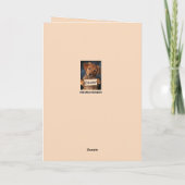 かわいい子犬ごめんなさい カード (裏面)