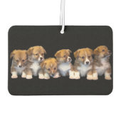 かわいい子犬たち カーエアーフレッシュナー (裏面)