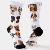 かわいい子犬たち ソックス (傾斜あり)