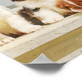 かわいい子犬たち ポスター (角)