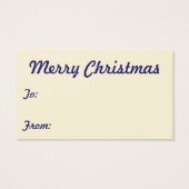 かわいい子犬とヴィンテージのクリスマスグリーティング (裏面)