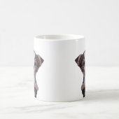 かわいい子犬と子猫のハグ コーヒーマグカップ (中央)