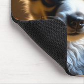 かわいい子犬と子猫 マウスパッド (コーナー)