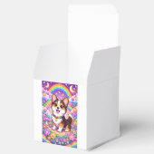 かわいい子犬と美しい虹 フェイバーボックス (オープン)