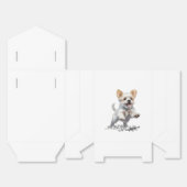 かわいい子犬のお菓子箱 – 愛犬家のためのパーティーグッズ フェイバーボックス (見開き)