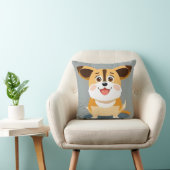 かわいい子犬のかわいいキャラクターデザイン クッション (椅子)
