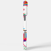 かわいい子犬のぞきフローラ電話ケース – 犬愛好家 Case-Mate iPhoneケース (裏面 / 右)