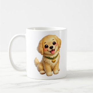かわいい子犬のカワイイ コーヒーマグカップ