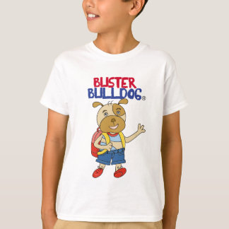 かわいい子犬のキャラクター キッズデザイン Tシャツ