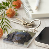 かわいい子犬のキーホルダー キーホルダー (正面右)