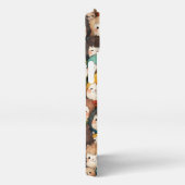 かわいい子犬のケース iPhoneケース (右側面)